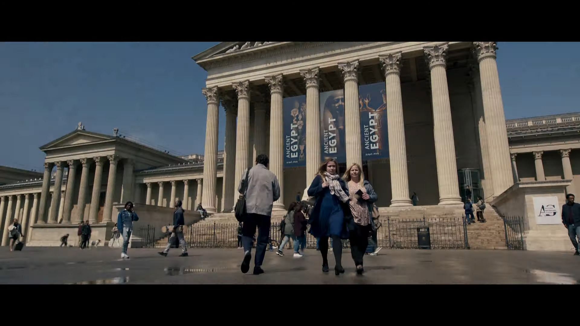 The British Museum in the trailer (Image via Marvel Studios)