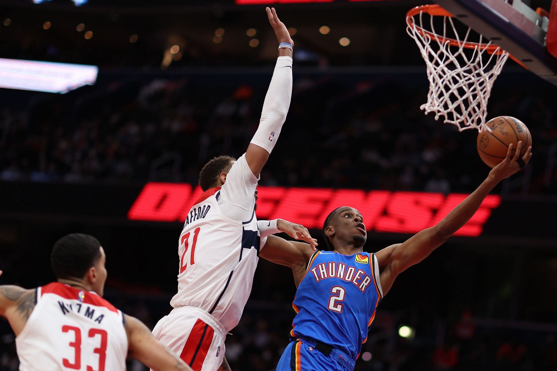 Oklahoma City Thunder v Washington Wizards