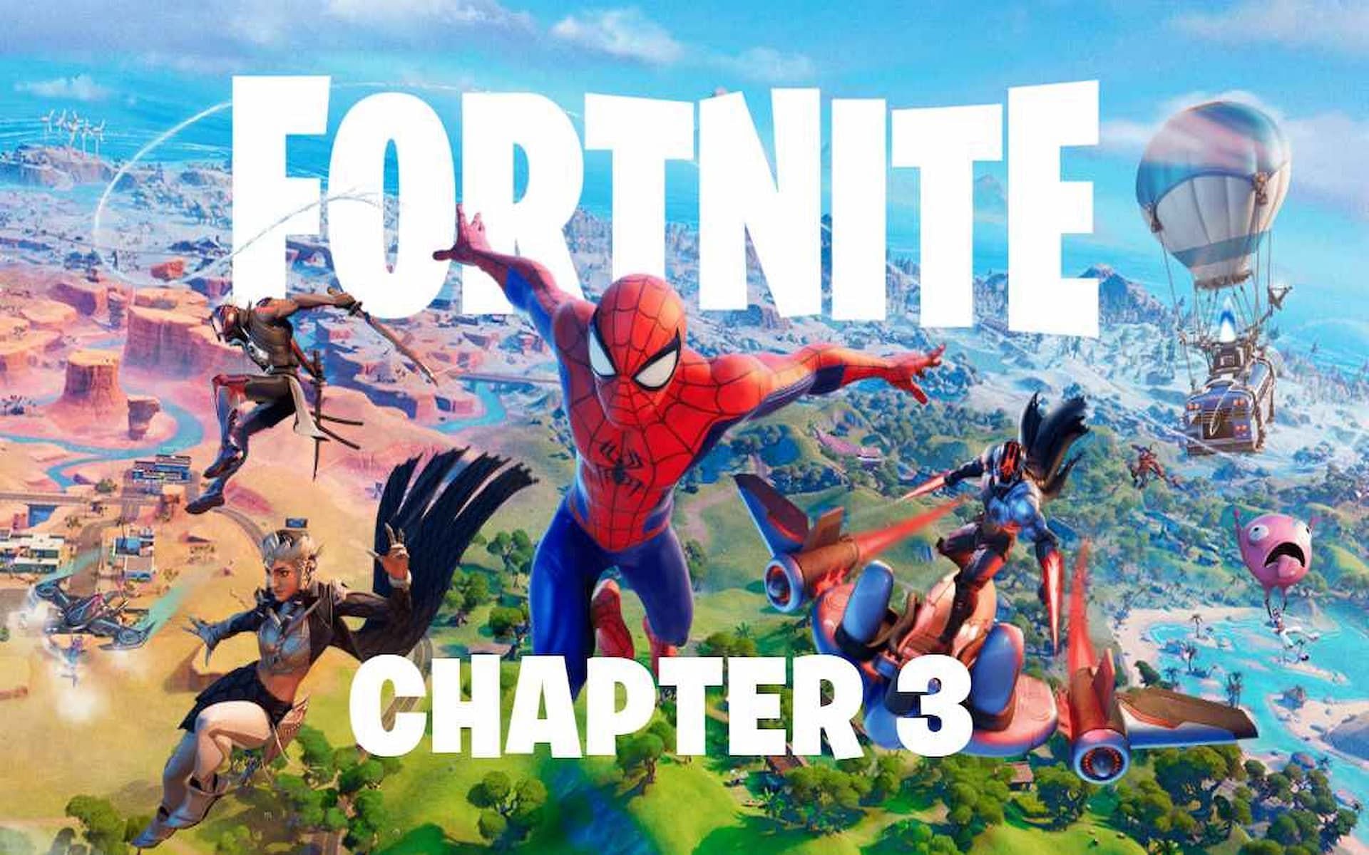 Spider-Man finally arrived in Fortnite Chapter 3 (Image via Epic Games)