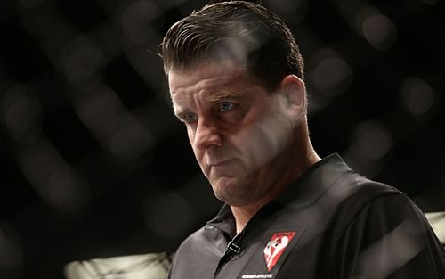 Veteran MMA official Marc Goddard