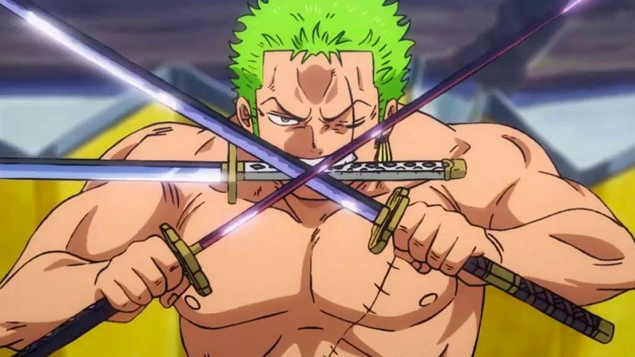 Zoro in One Piece (Image via Toei Animation)