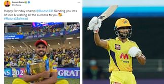 "Happy birthday champ" - Twiteratti wishes Ruturaj Gaikwad on his 25th birthday
