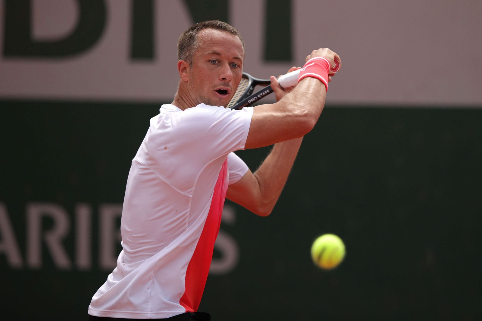 Philipp Kohlschreiber at the 2021 French Open
