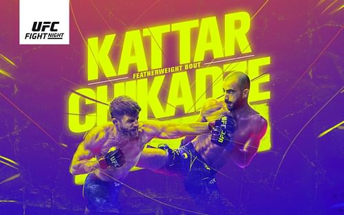 Calvin Kattar and Giga Chikadze meet in a major featherweight bout in this weekend's headliner