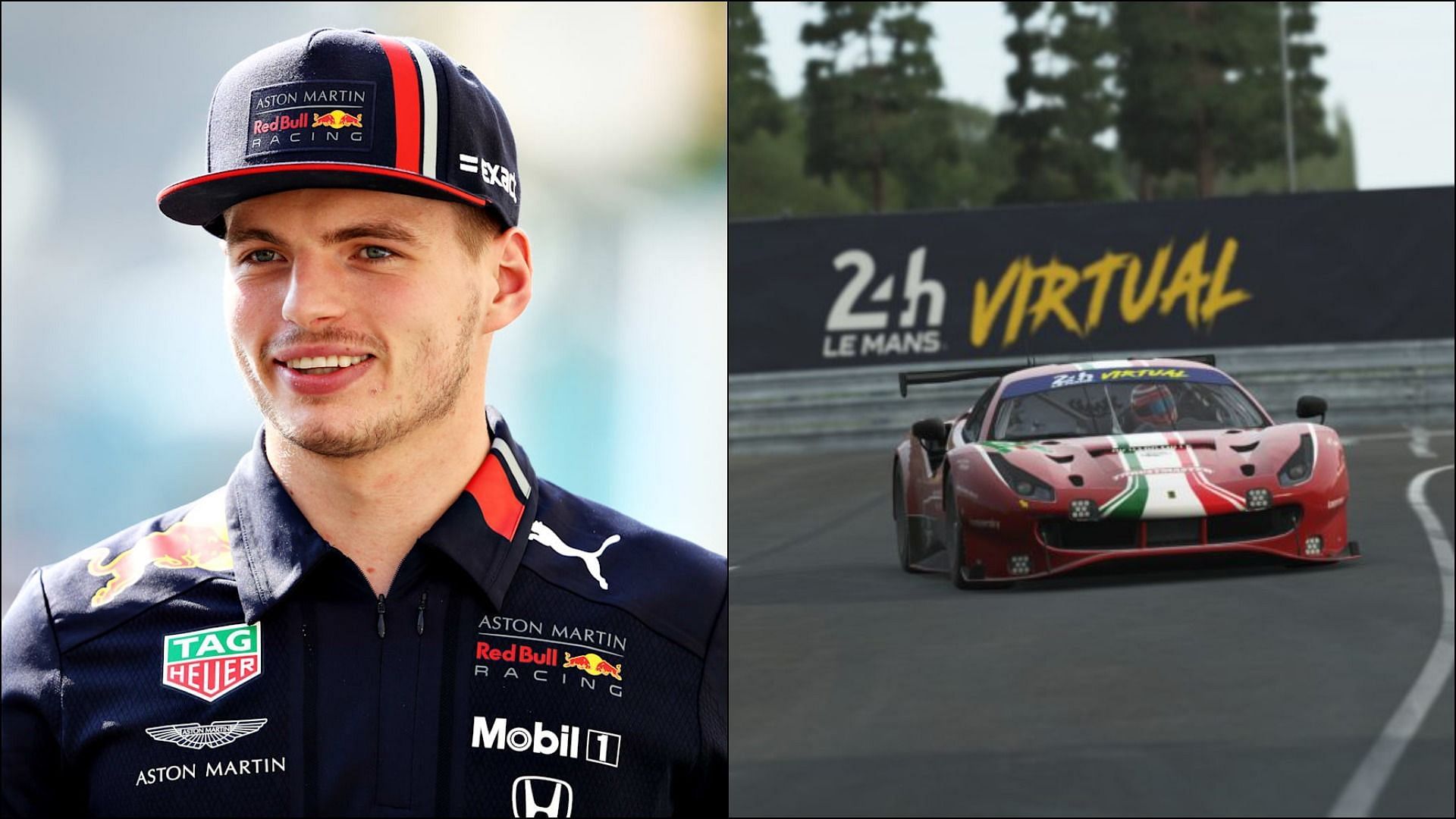 Max Verstappen crashes out of the race, losing the 24h Le Mans Virtual (Image via Sportskeeda)