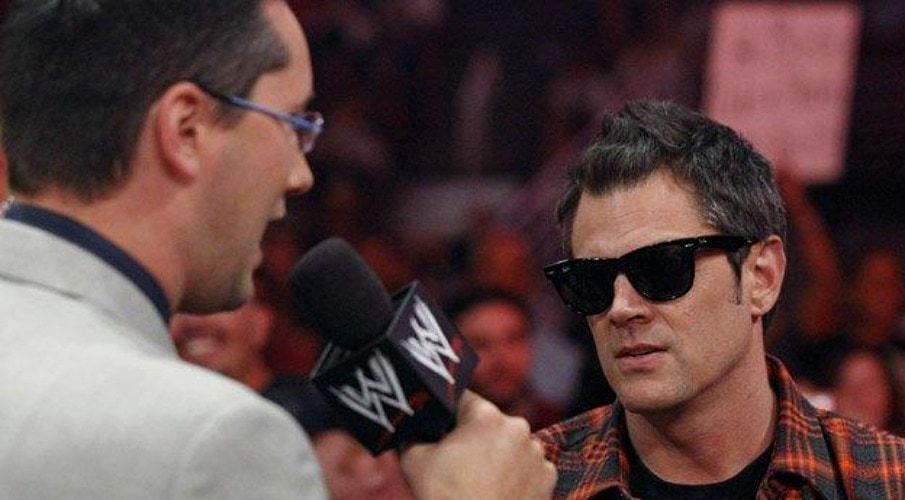  Johnny Knoxville has been no stranger to the WWE