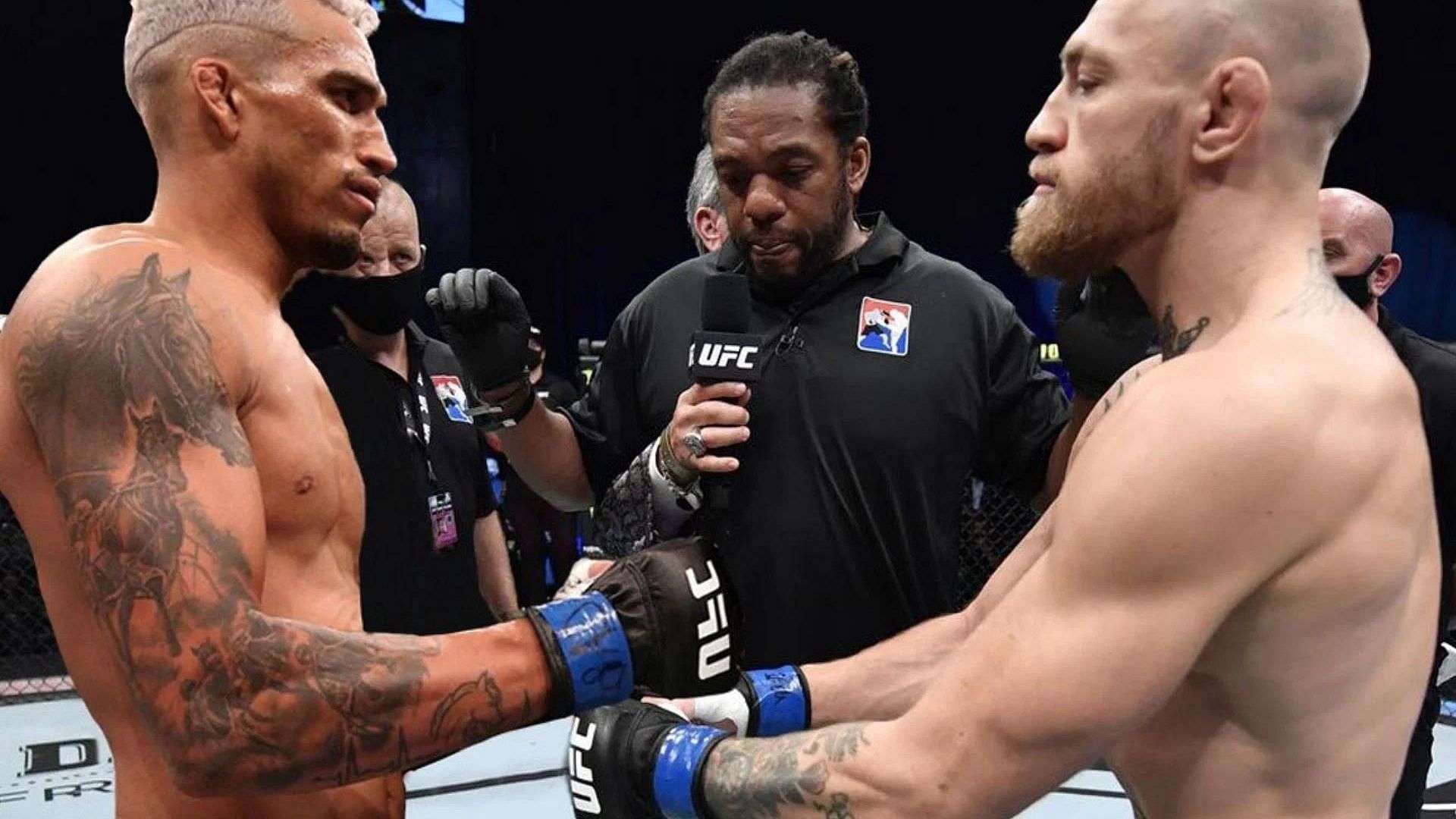 The UFC should avoid booking a lightweight title bout between Charles Oliveira and Conor McGregor in 2022
