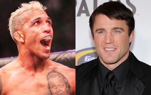 Charles Oliveira (L) via Instagram @charlesdobronxs and Chael Sonnen (R) via Getty