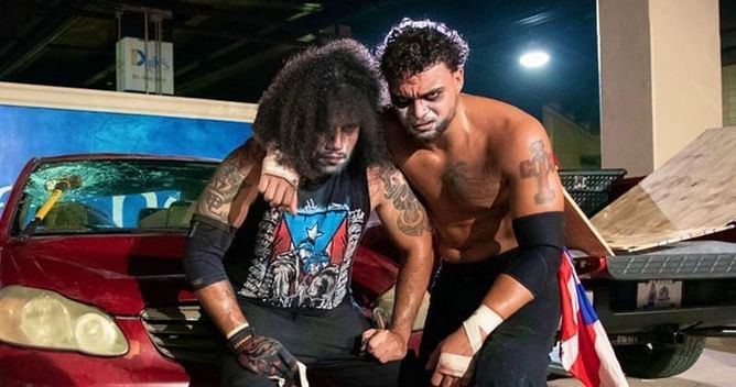 Santana claims he and Ortiz felt 'stagnant' in AEW before Parking Lot Brawl