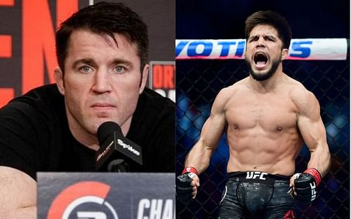 Chael Sonnen (left) and Henry Cejudo (right)