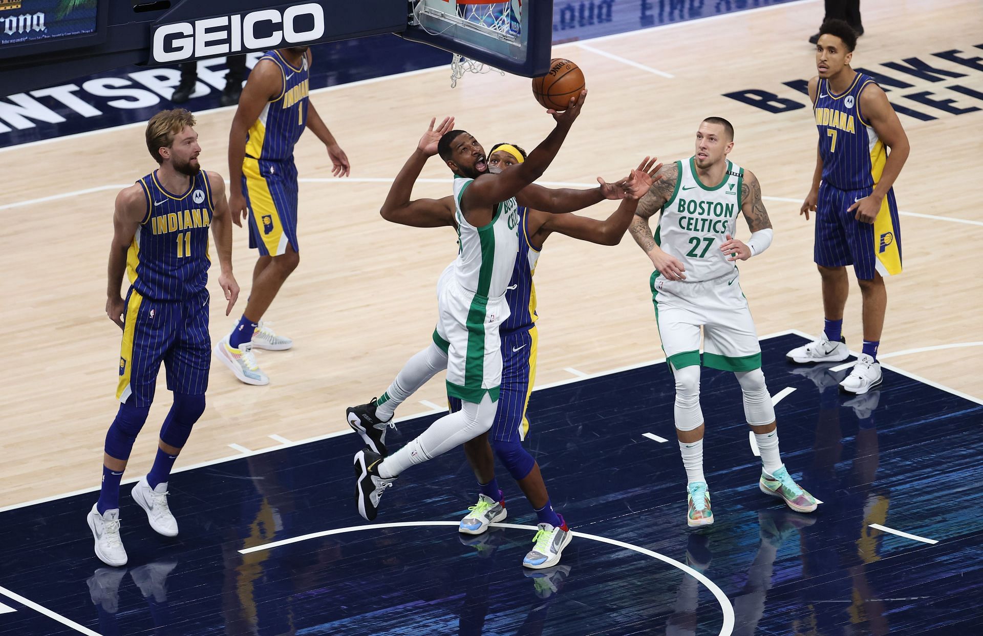 The Indiana Pacers will host the Boston Celtics on January 12th
