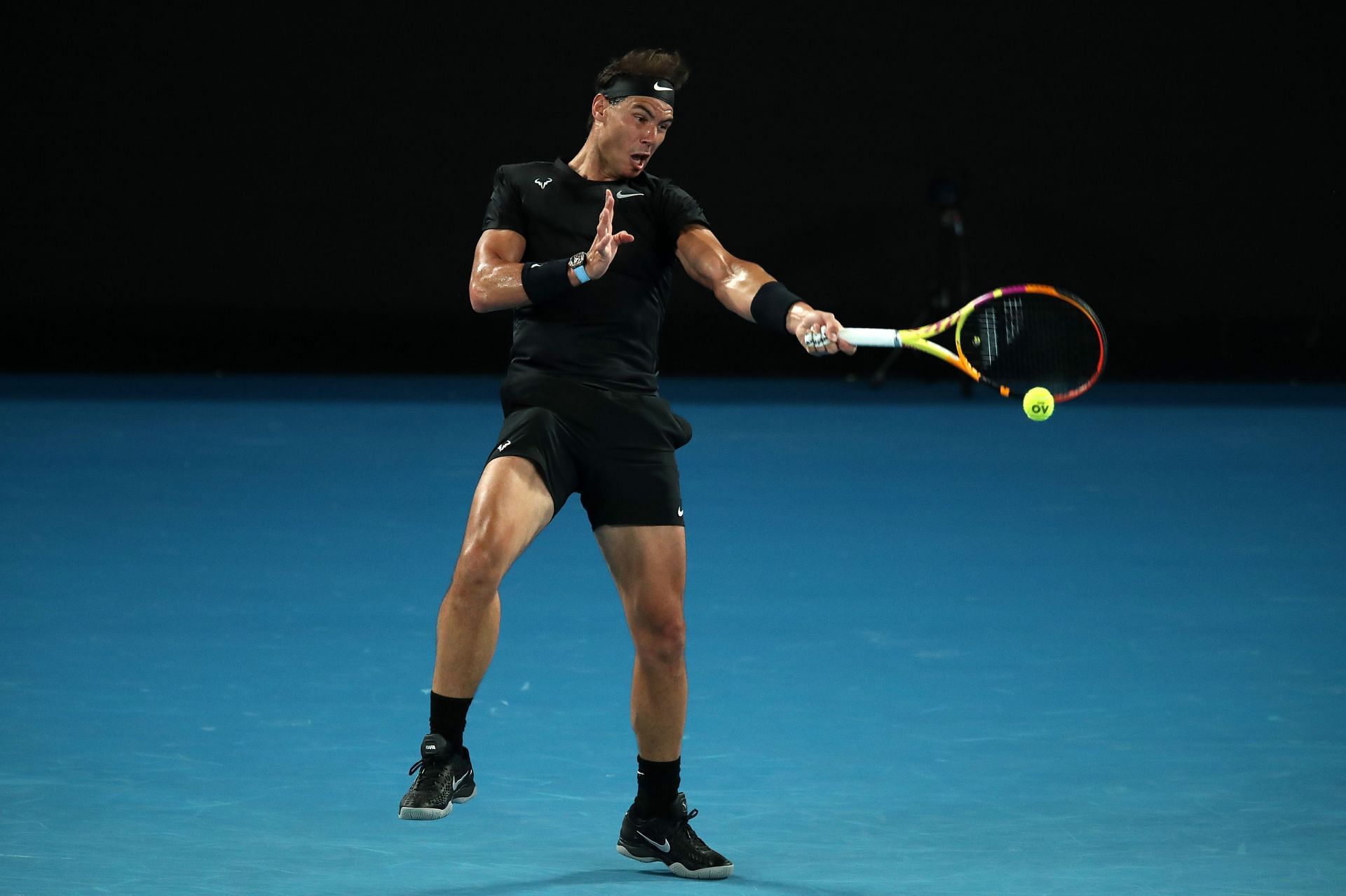 Rafael Nadal at the Melbourne Summer Set 1 2022