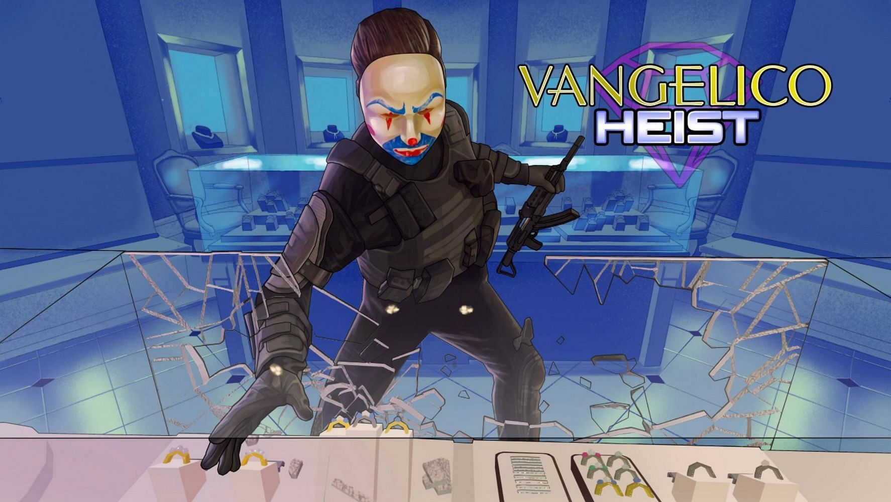 The Vangelico Heist&#039;s promotional art (Image via GTA5-mods.com)