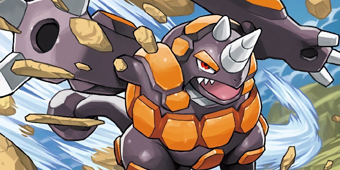 Rhyperior has one of the highest HP totals in the game (Image via The Pokemon Company)
