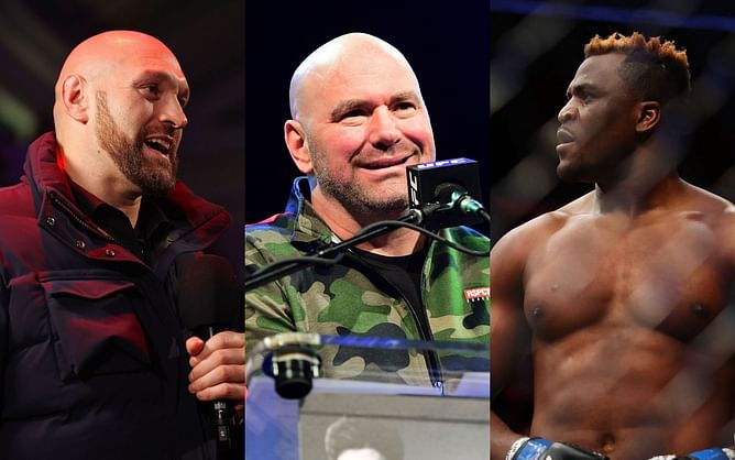 "Doesn't surprise me at all" - Dana White says Tyson Fury's callout of Francis Ngannou proves boxers need 'guys to fight'