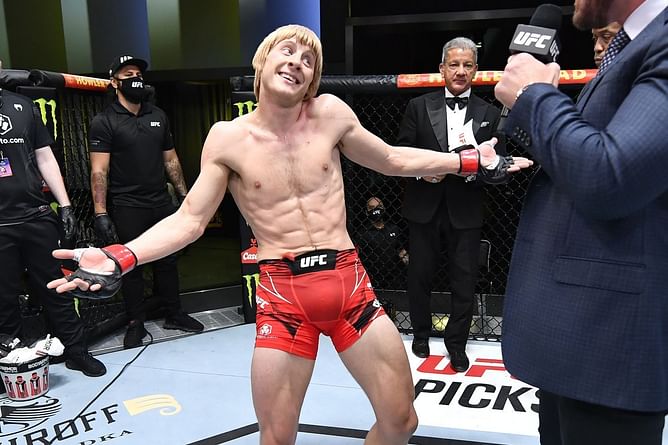 Paddy Pimblett reveals which UFC champion is likely to lose his title in 2022
