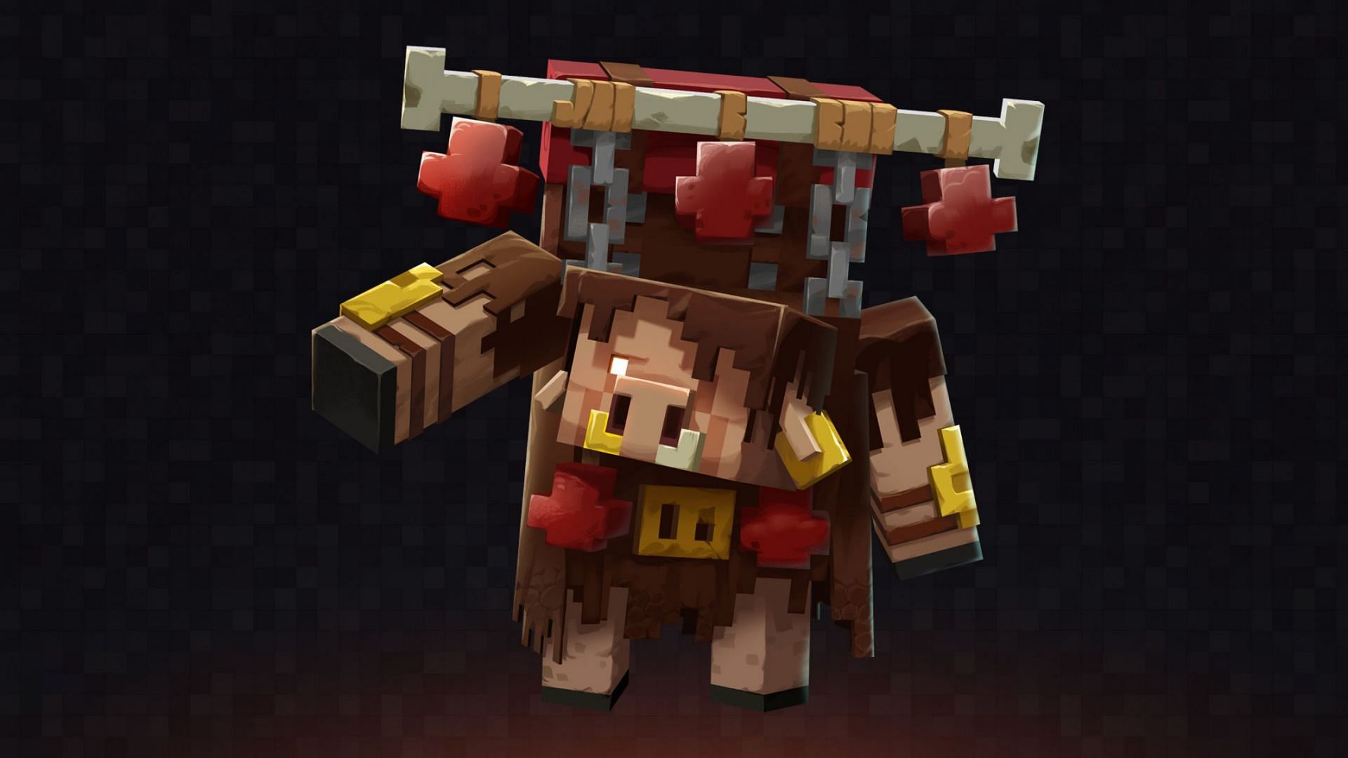 The Piglin Merchant is a great source of gilded items (Image via Mojang)