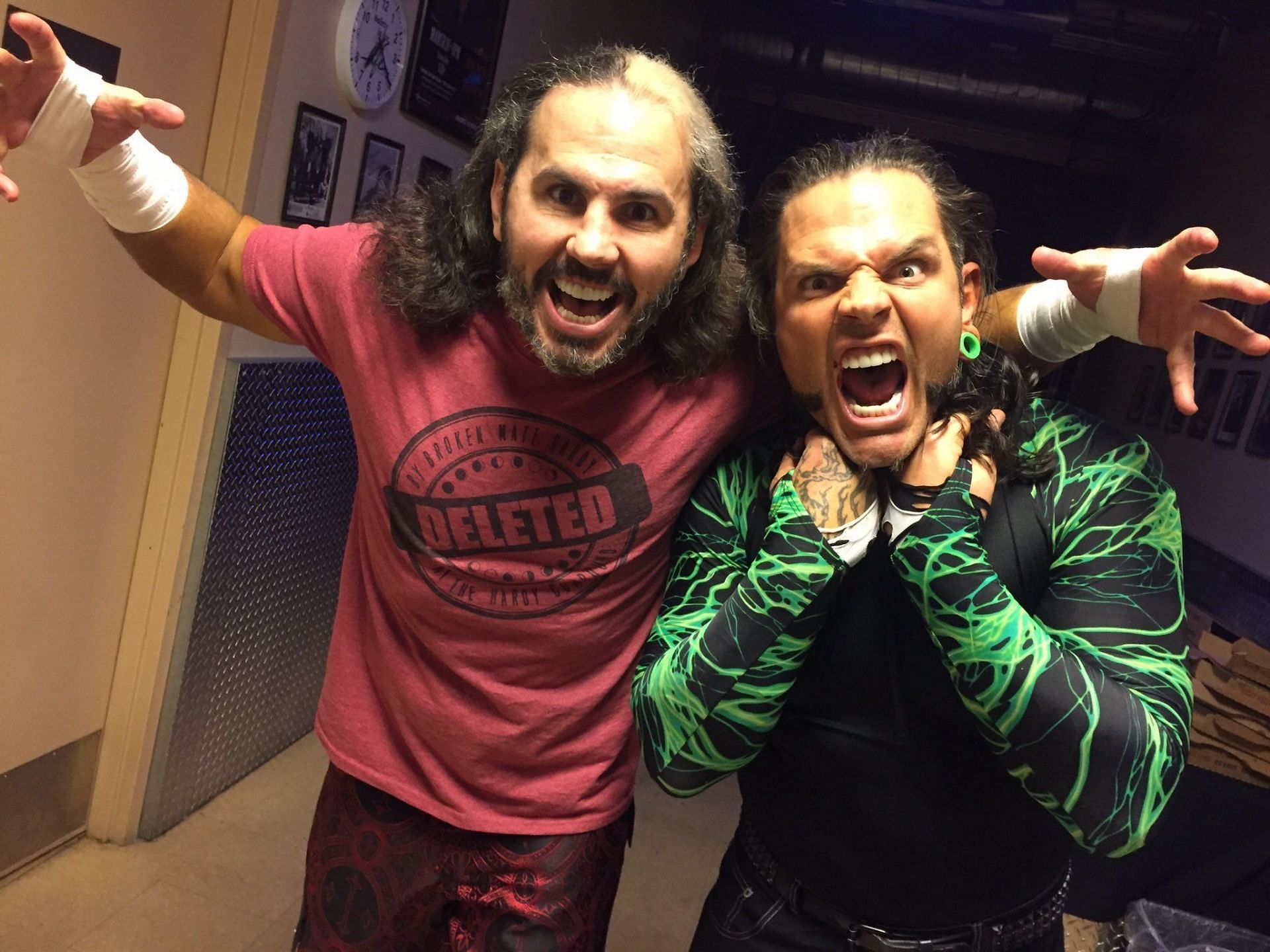 Matt and Jeff Hardy have reunited once again.