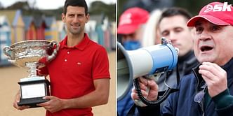Contrary to father Srdjan's claims, Novak Djokovic not under arrest in Melbourne after winning visa battle