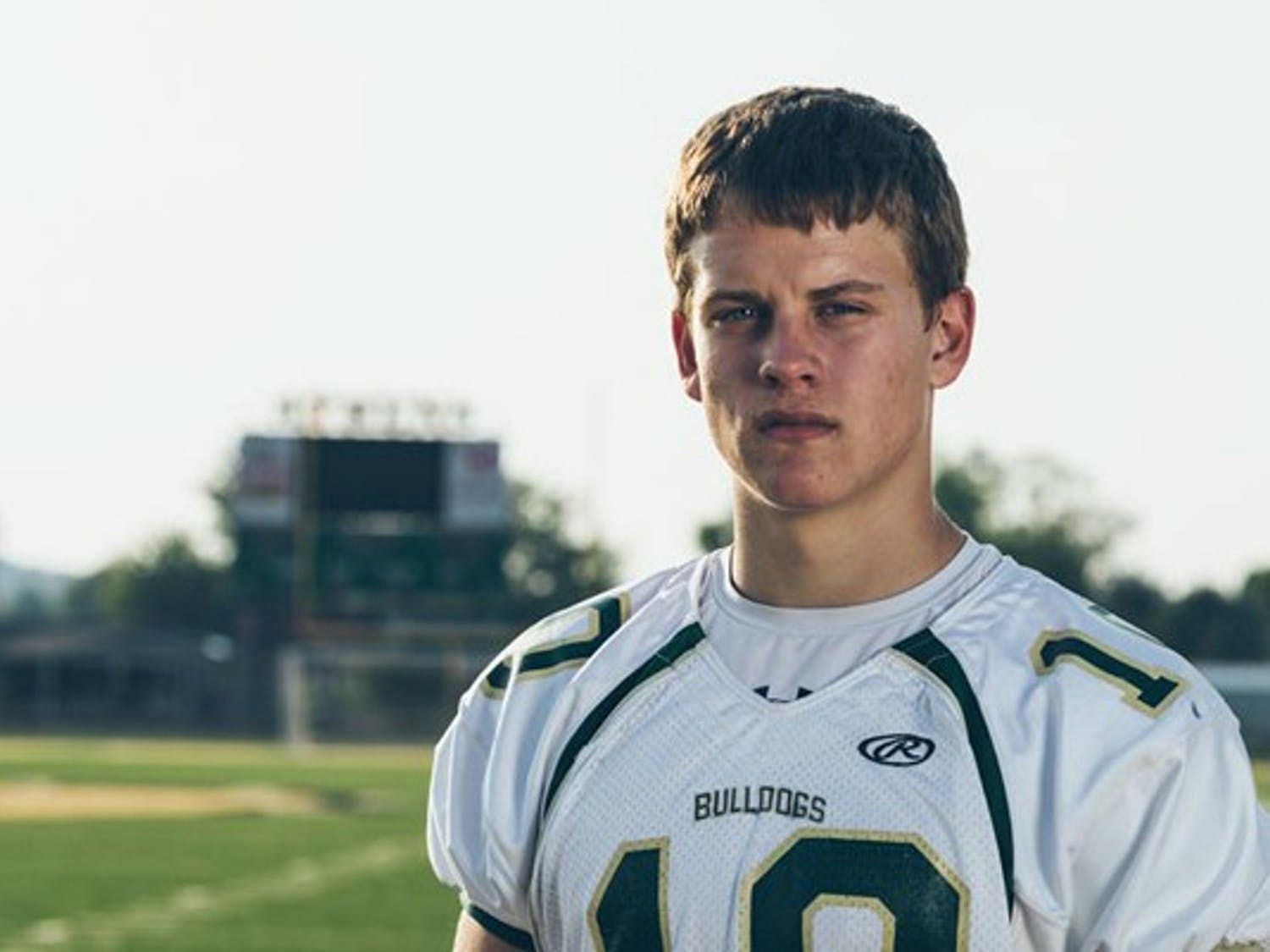 Joe Burrow was an All-State basketball point guard befoer shifting to football. [Photo: The Post, Athens]