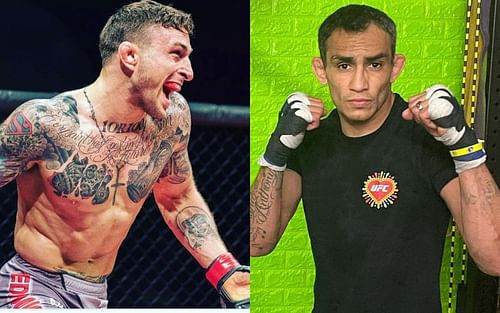 Gregor Gillespie (left), Tony Ferguson (right) [Images Courtesy: @gregorthegift @tonyfergusonxt on Instagram]