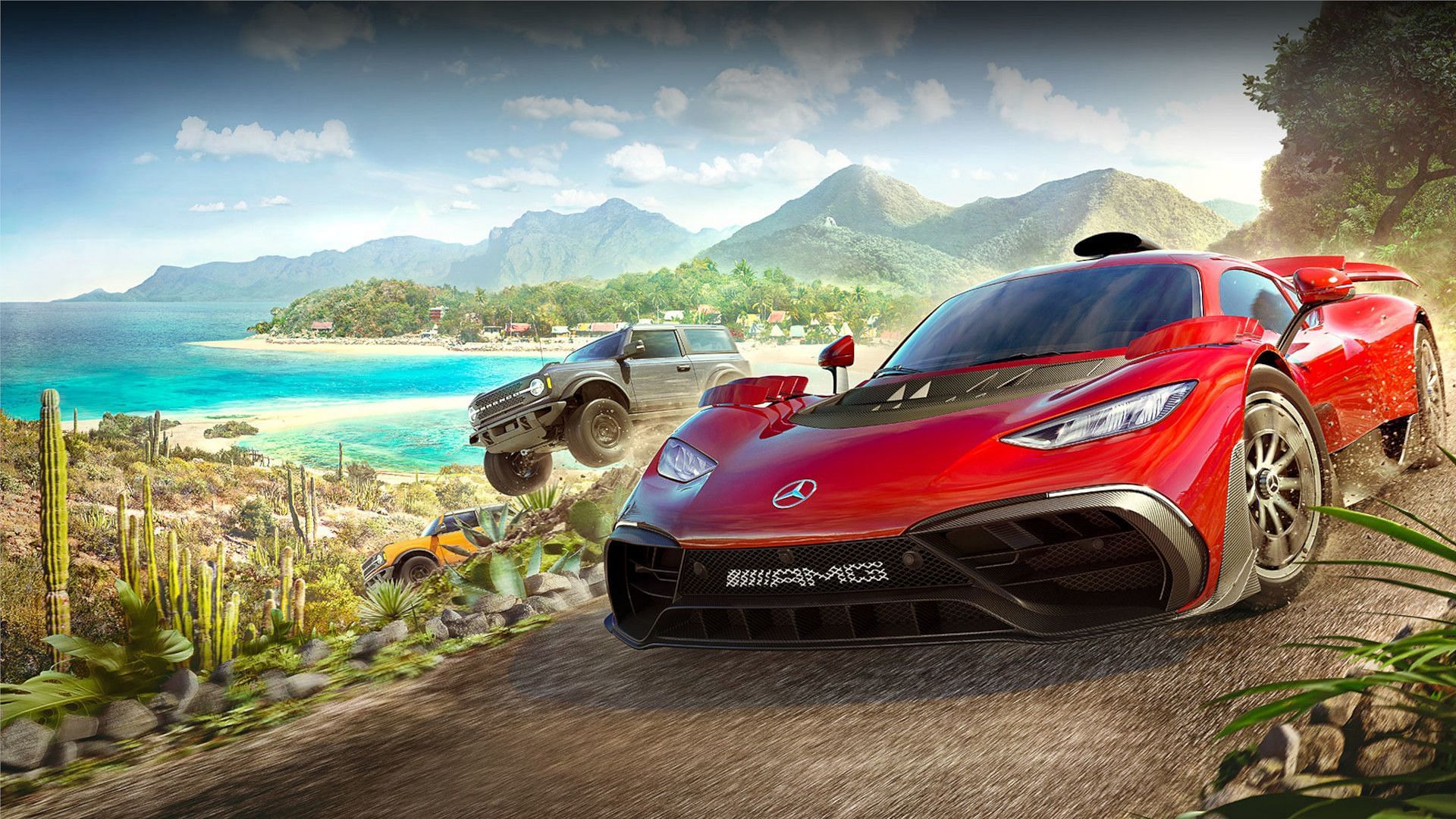 Forza Horizon 5 shipped with 504 vehicles on launch day, according to devs (image via Playground Games)