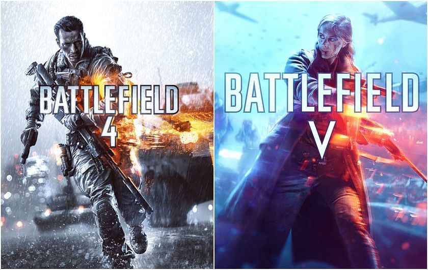 What is the current player count for Battlefield 4 and Battlefield 5?
