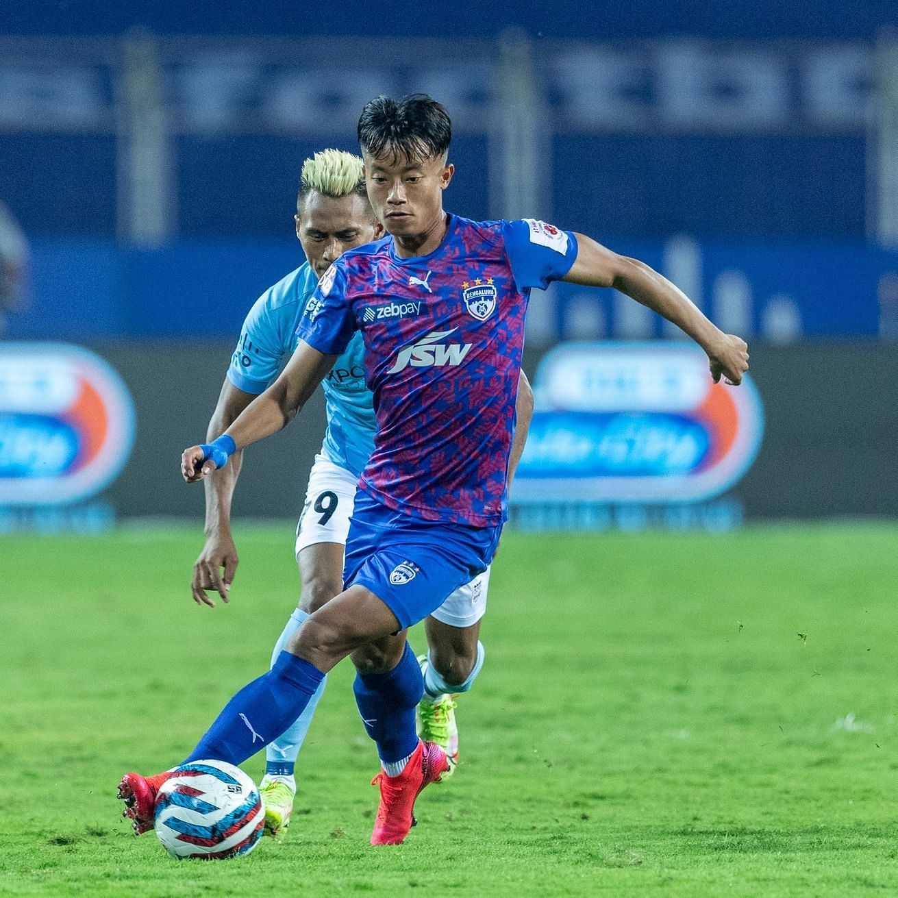 Roshan was superb today (Image courtesy: ISL social media)