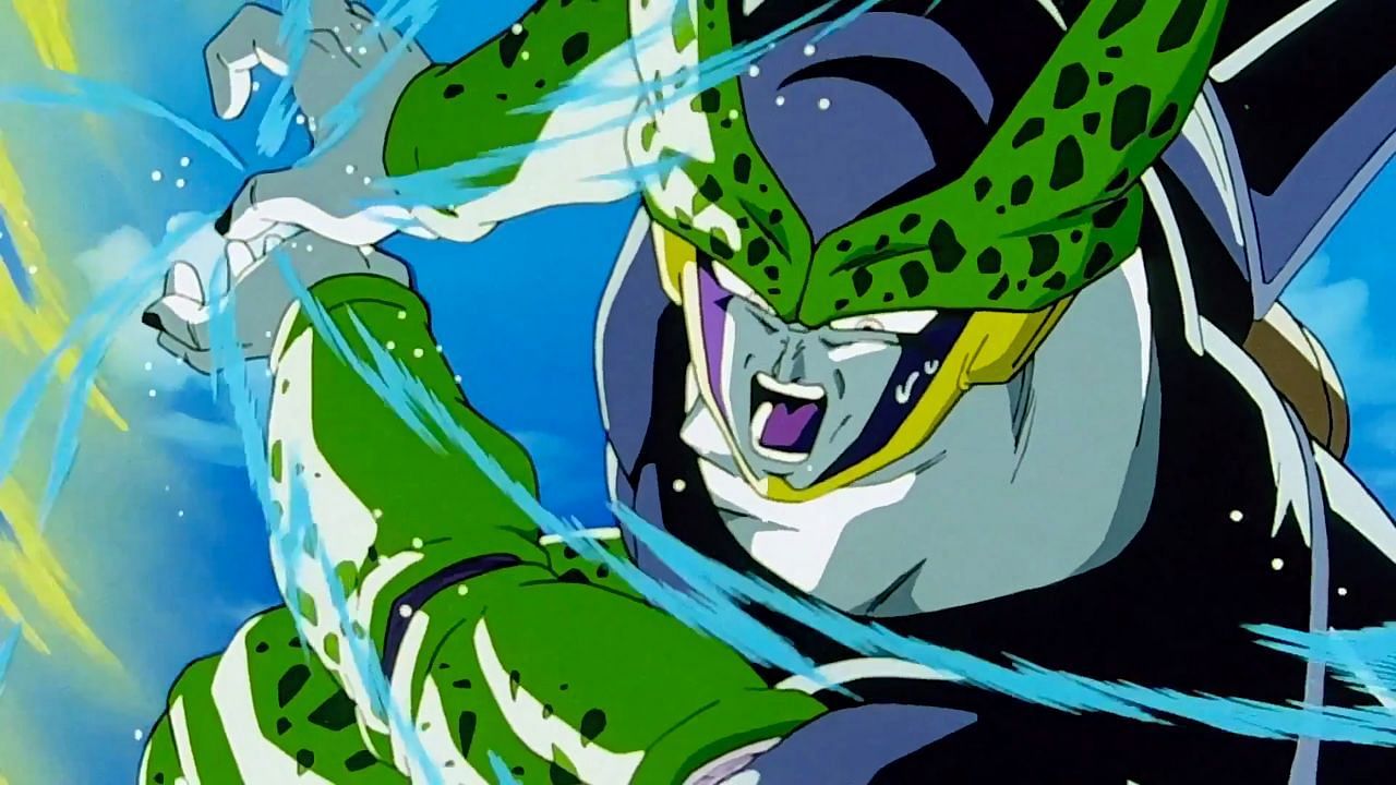 Perfect Cell as seen during the Z anime (Image via Toei Animation)