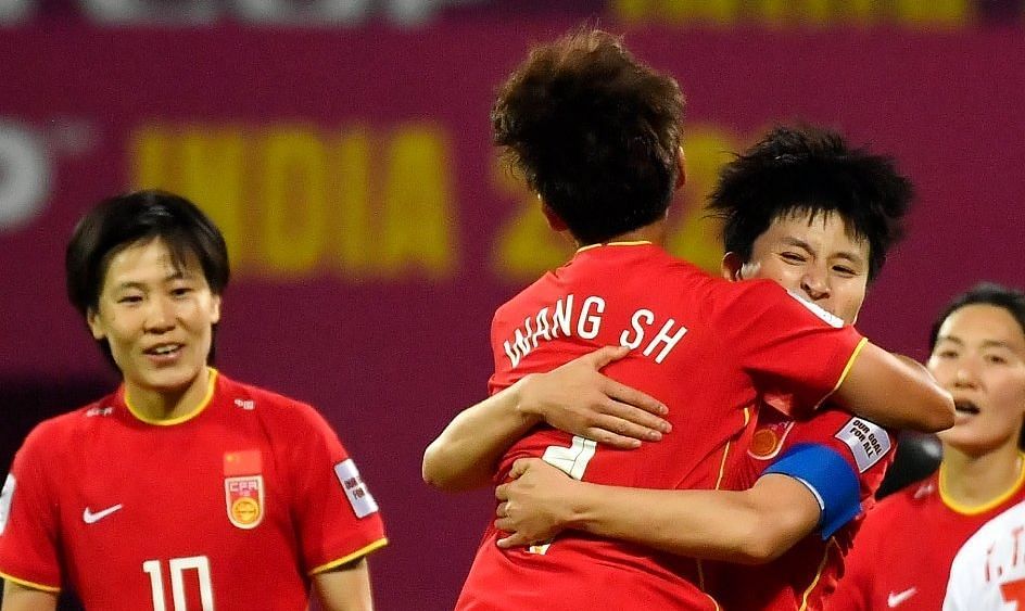 China celebrate a goal against Vietnam (PCC: Twitter/afcasiancup)