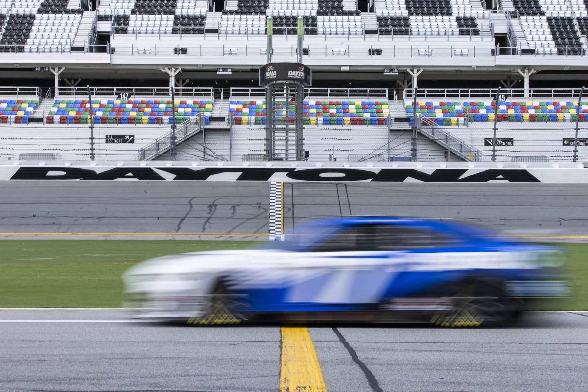 NASCAR Daytona Drafting Test with the Next-Gen car