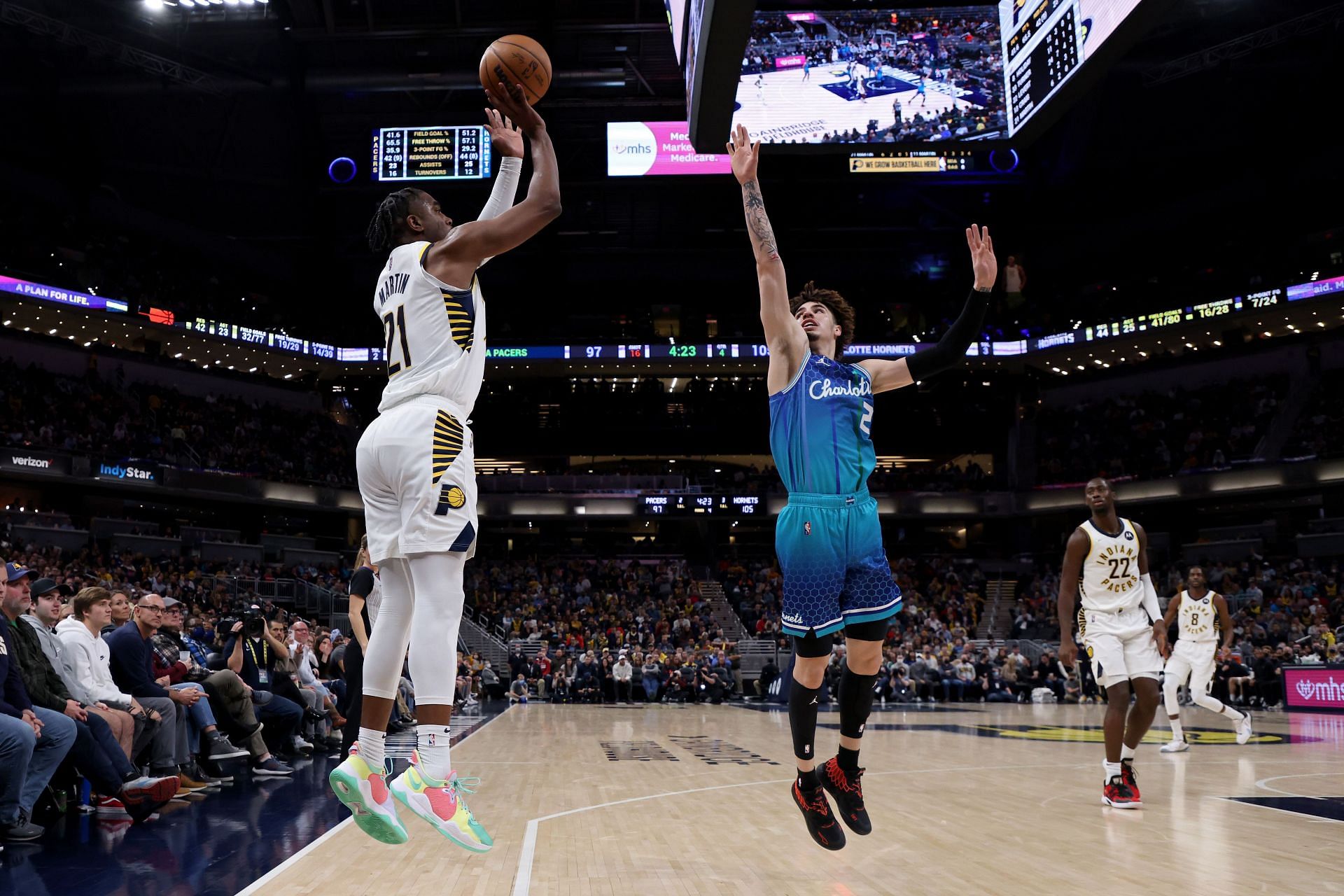 Charlotte Hornets v Indiana Pacers