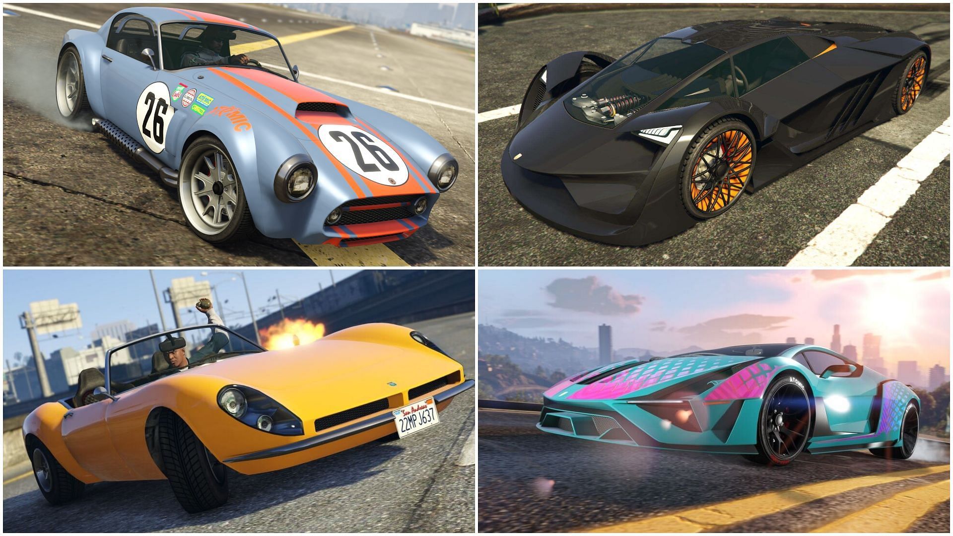 The cars in this game include gorgeous ones, as well as unpleasant ones (Images via Rockstar Games)
