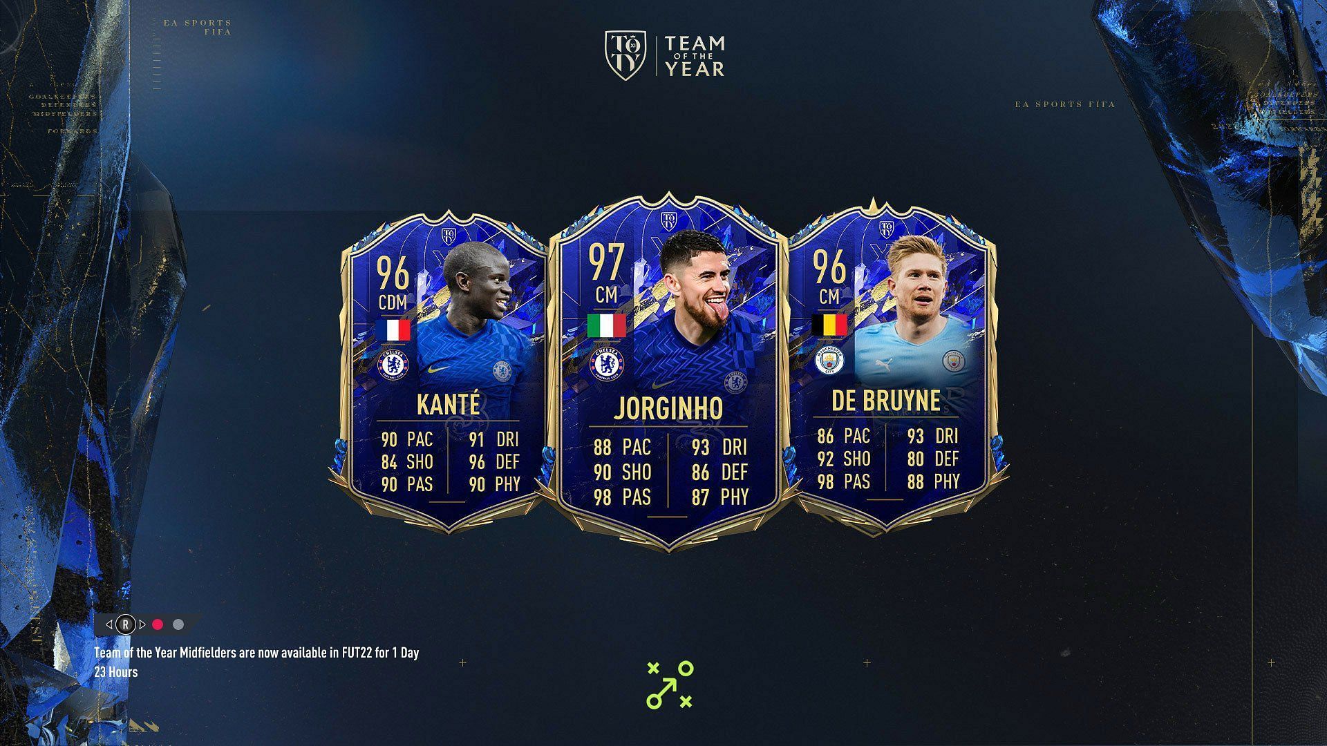 The TOTY items are extremely rare to pack (Image via FIFA 22)