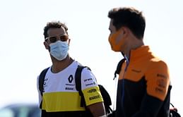 Lando Norris says Daniel Ricciardo’s struggles at McLaren helped him “learn a lot”