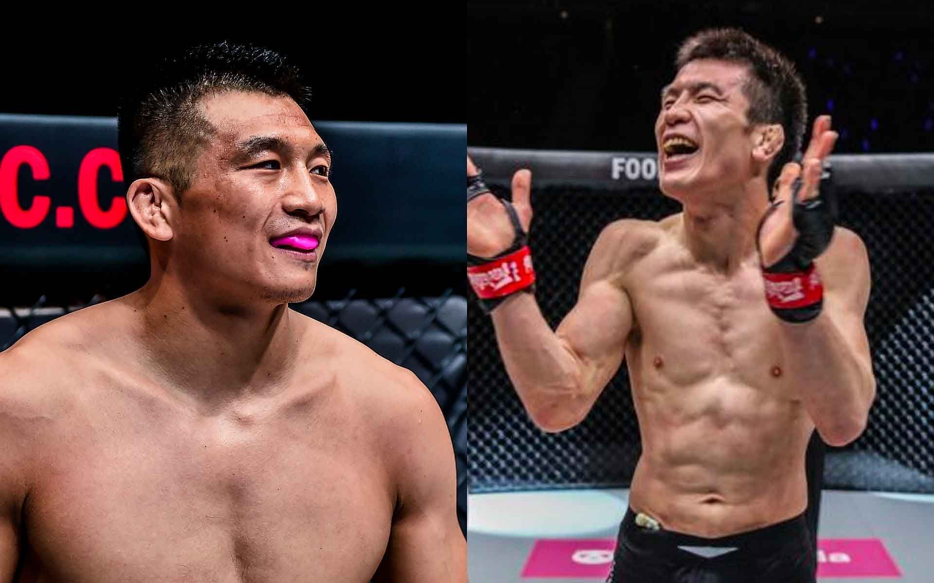 Zhang Lipeng (left), Shinya Aoki (right) [Photo: ONE Championship]