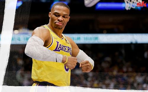 Russell Westbrook of the Los Angeles Lakers.