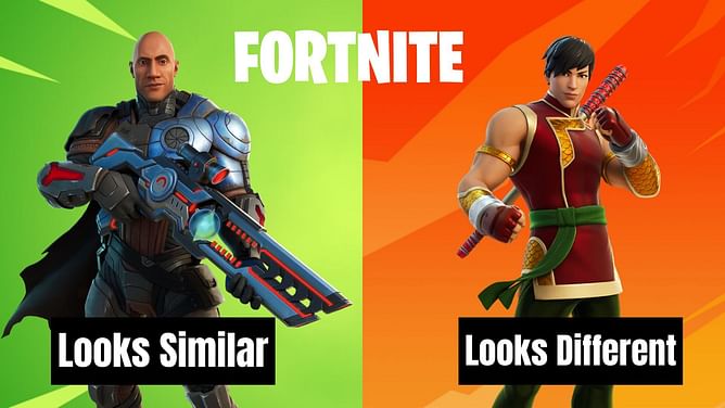 3 Fortnite skins that look similar to their celebrity counterparts (& 3 that don't)