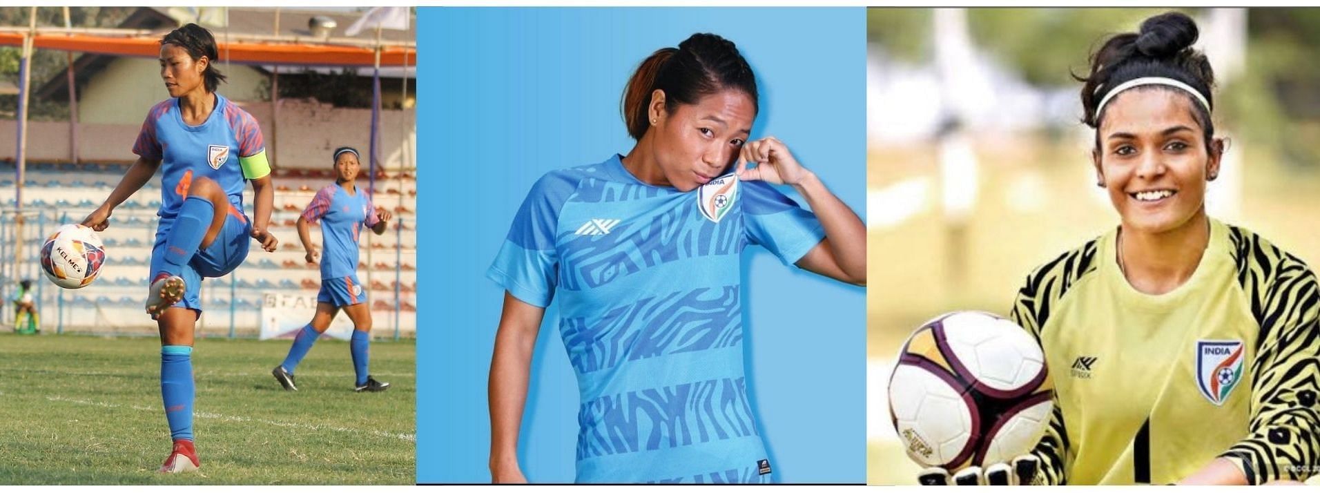 Ashalata Devi, Aditi Chauhan and Dangmei Grace are some of the most experienced campaigners in the Indian Women&#039;s Team. (Image Courtesy: Twitter)