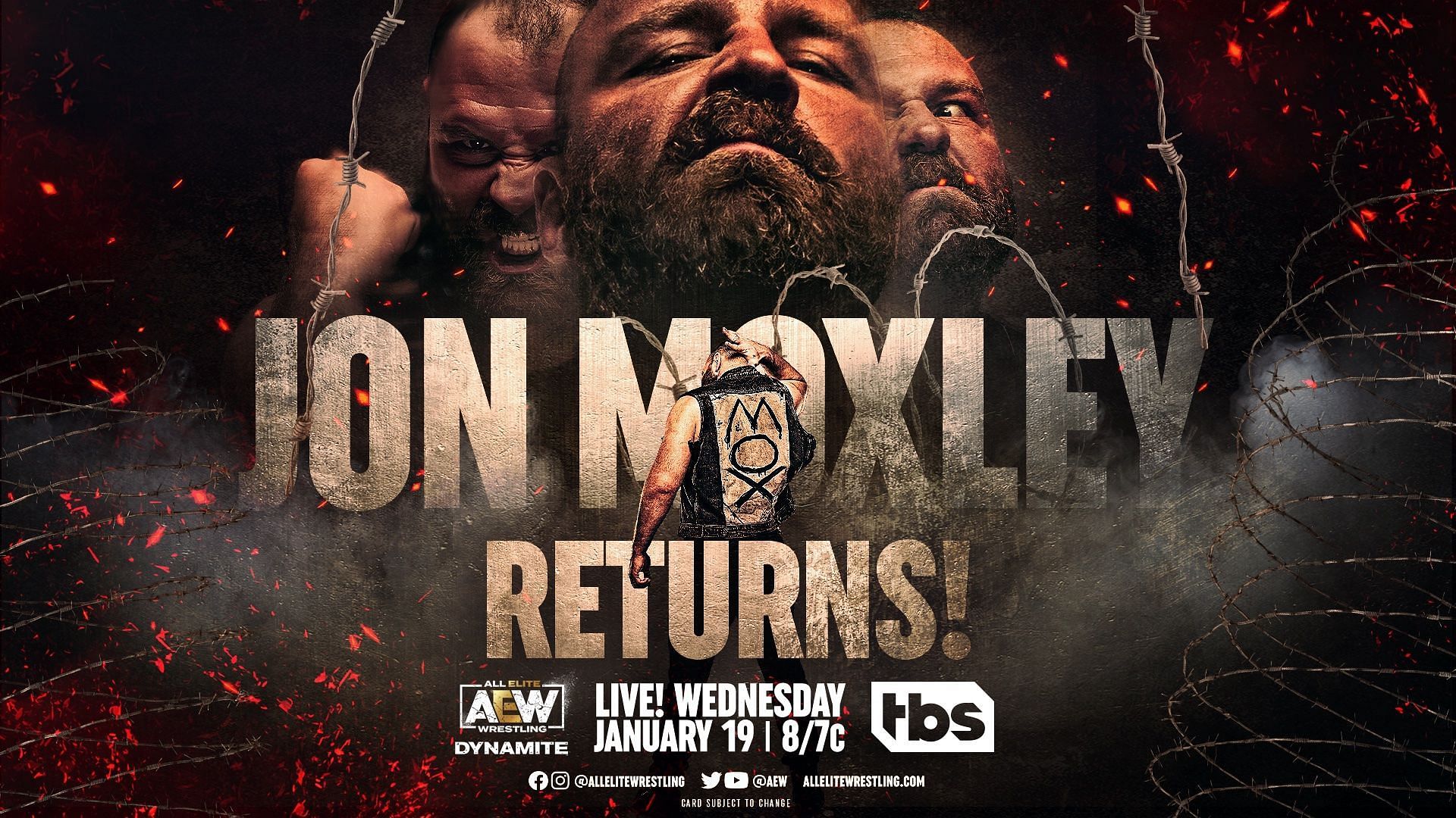 Jon Moxley is back after nearly three months