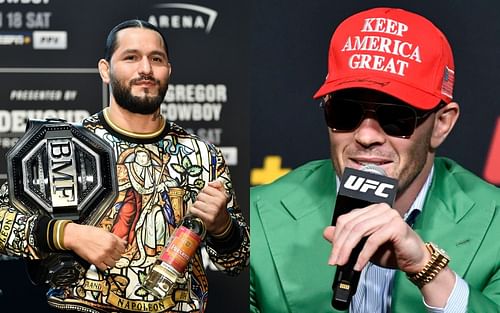 Jorge Masvidal (left) and Colby Covington (right)