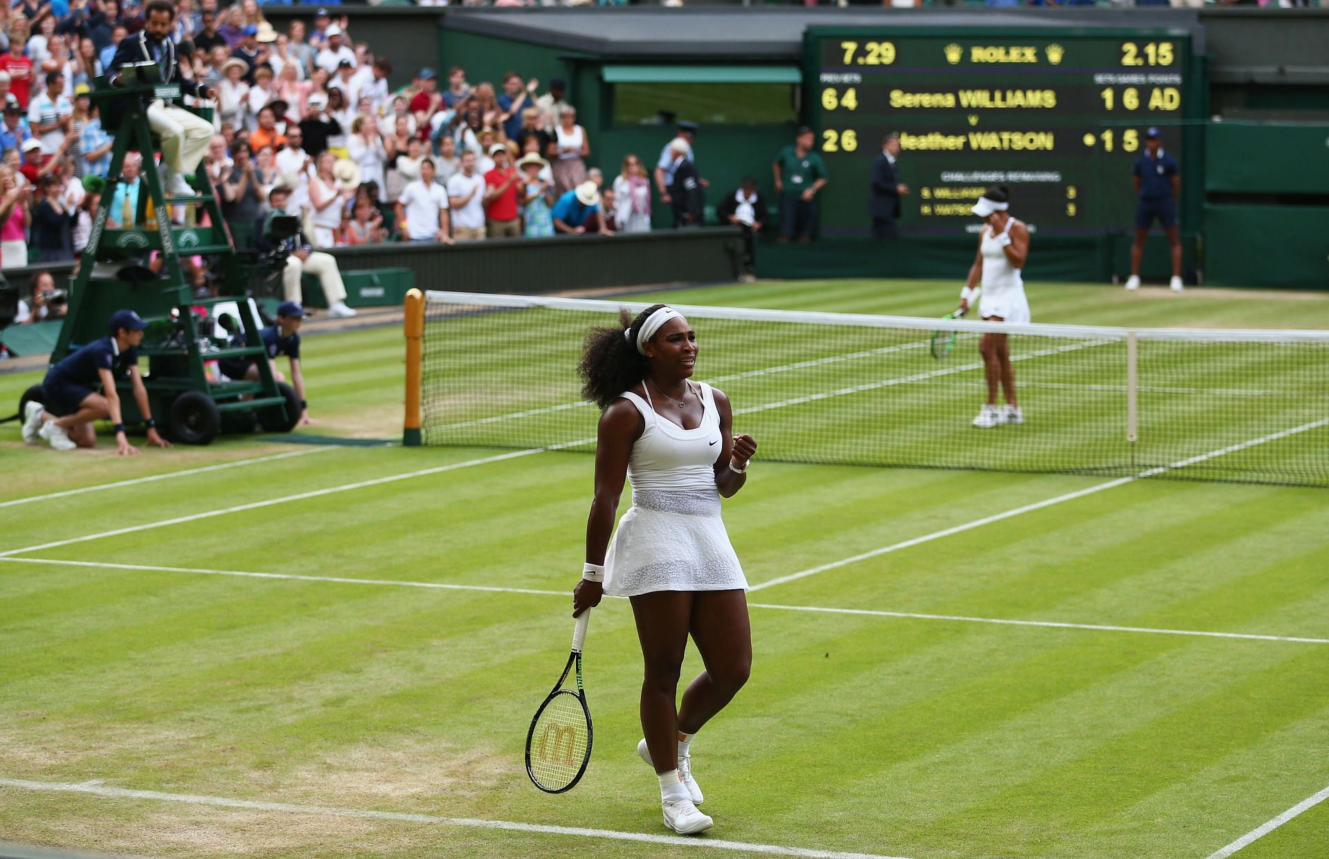 Serena Williams at the Wimbledon Championships