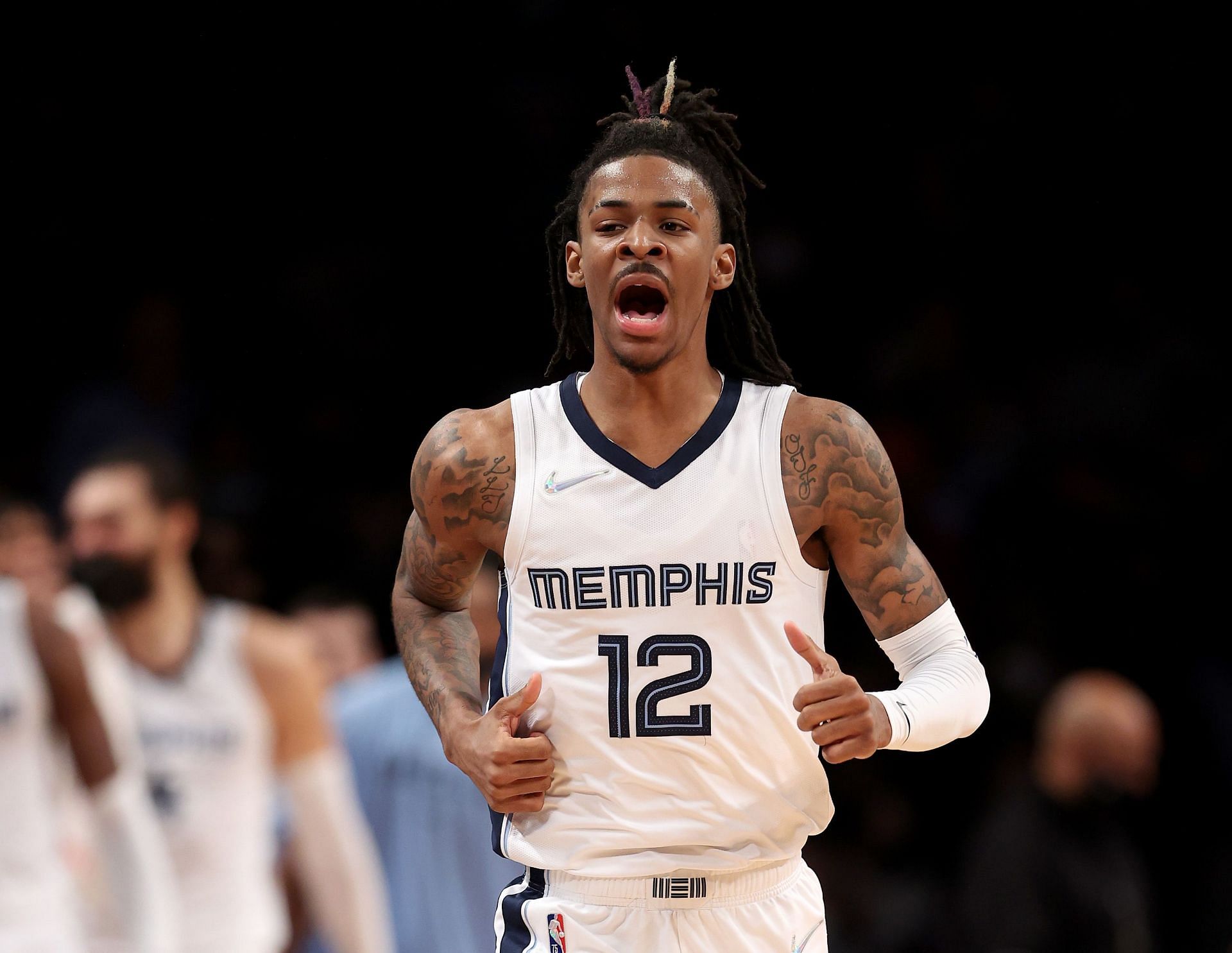 Ja Morant had his fourth successive 30-point outing against the Brooklyn Nets on Monday