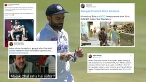 "Don't tell me BCCI doesn't have a hand in this" - Twitterati in shock as Virat Kohli steps down from Test captaincy