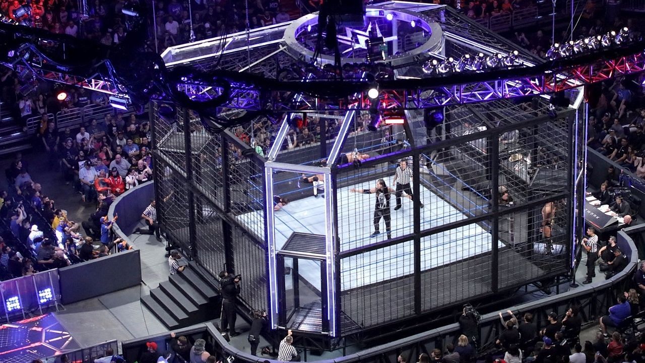 WWE&#039;s chamber structure has undergone many cosmetic changes since its inception in 2002.