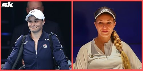 It's Ashleigh Barty (L) vs Danielle Collins for the Australian Open title