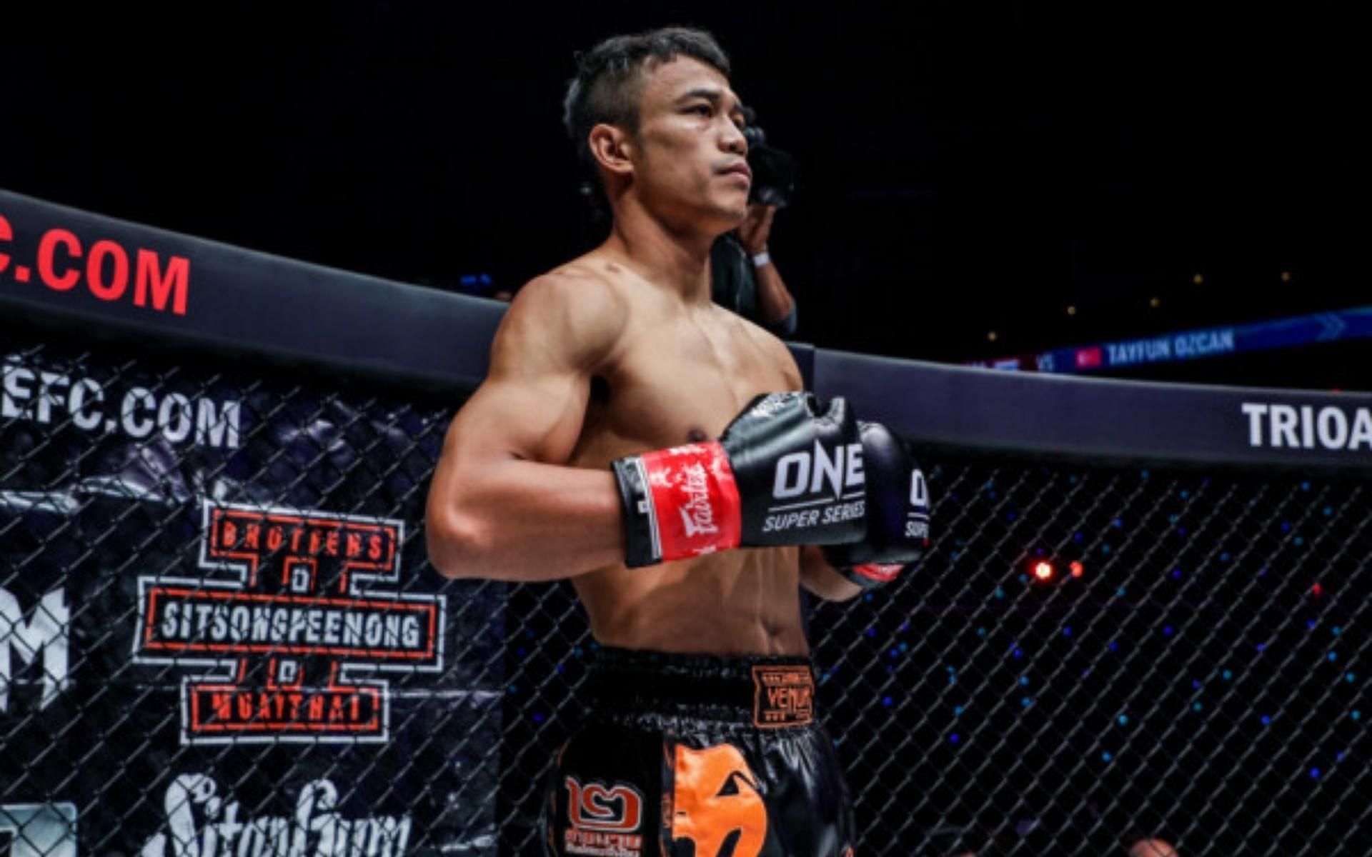Sitthichai Sitsongpeenong headlines the main card of ONE: Only The Brave. (Image courtesy of ONE Championship)