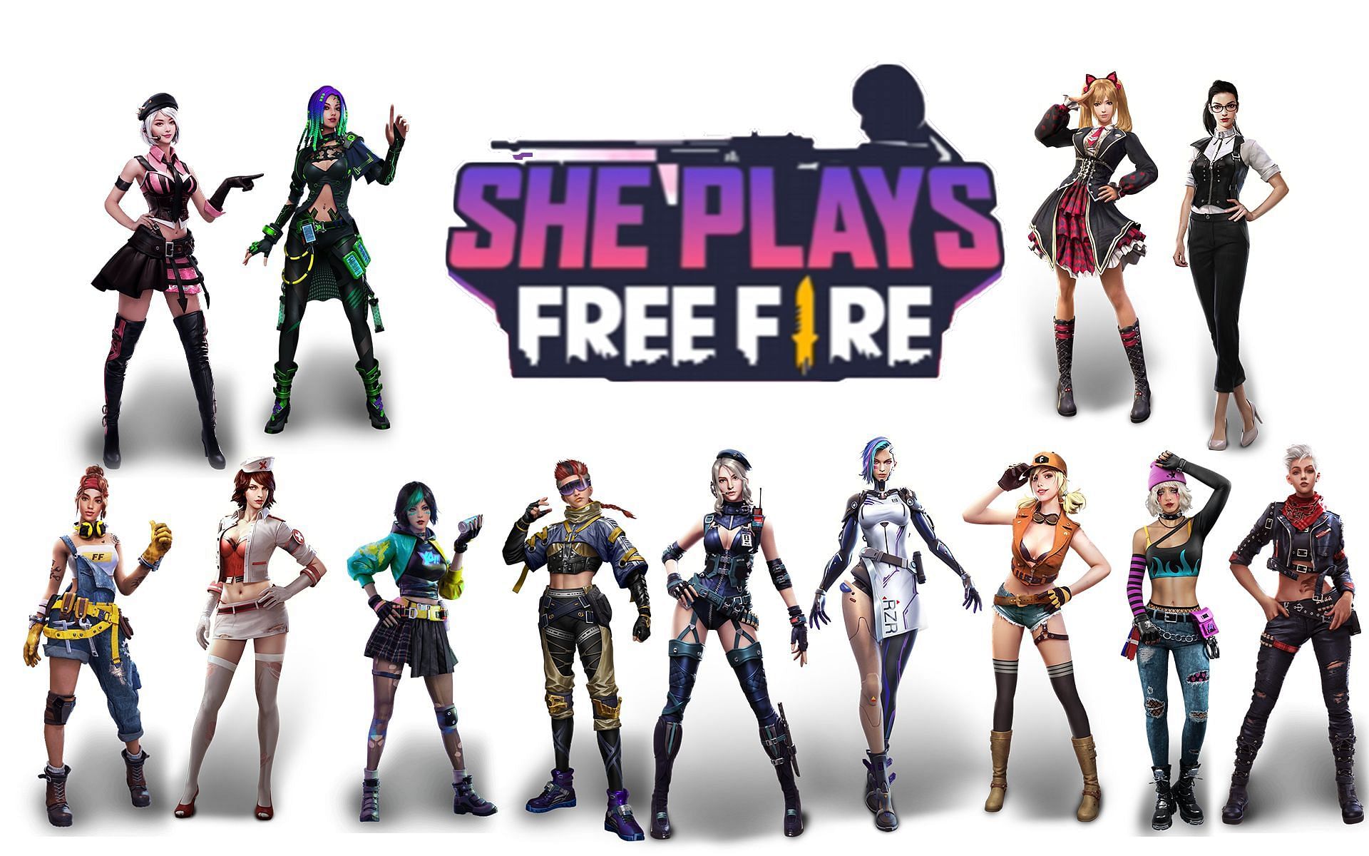 Free female characters are being offered currently (Image via Sportskeeda)