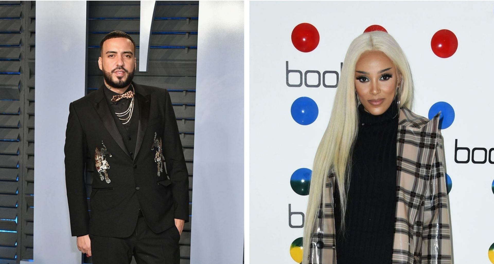 French Montana and Doja Cat sparked romance rumors once again (Image via Dia Dipasupil and Jon Kopaloff/Getty Images)