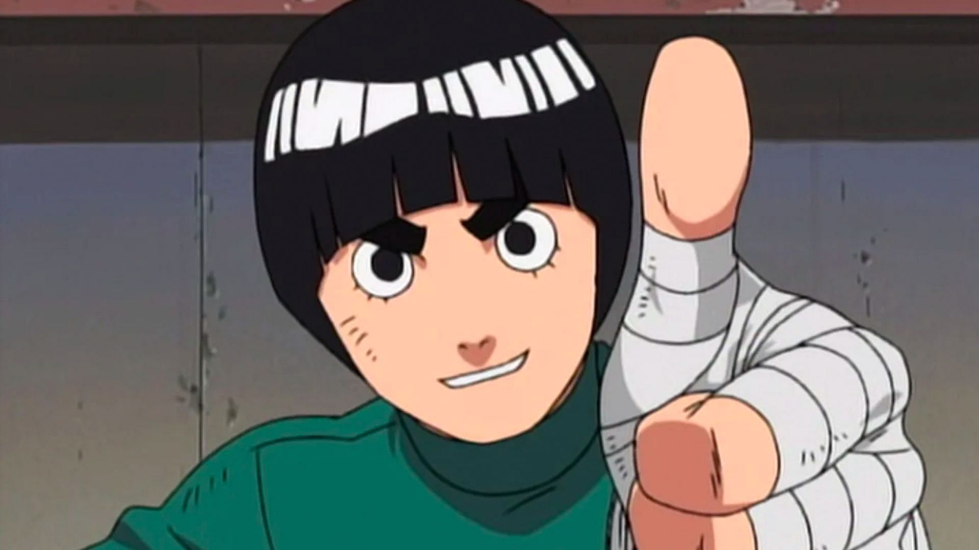 Rock Lee giving the thumbs up (Image via Pierrot)